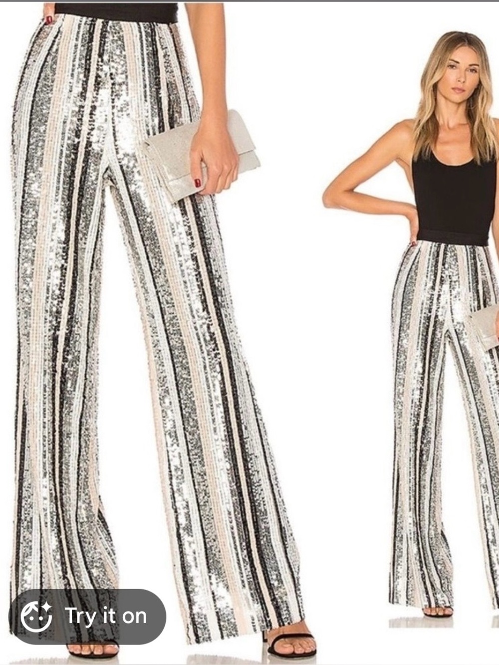 NBD Saturday Love Sequin Pants